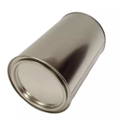 Metal Food Grade Paint Food Στρογγυλό κουτί από κασσίτερο για συσκευασία τροφίμων 0,15mm
